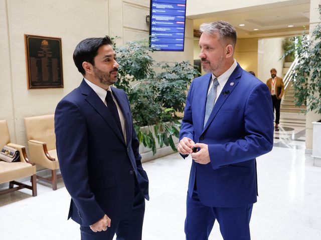 Diputados Álvaro Carter y Alejandro Riquelme Diputados Álvaro Carter y Alejandro Riquelme