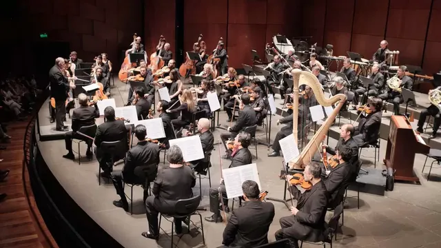 La Orquesta Sinfónica Nacional y el Coro Sinfónico Universidad de Chile