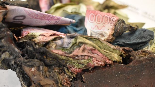 billetes-quemados billetes-quemados