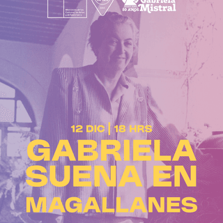 afiche Gabriela suena en magallanes afiche Gabriela suena en magallanes