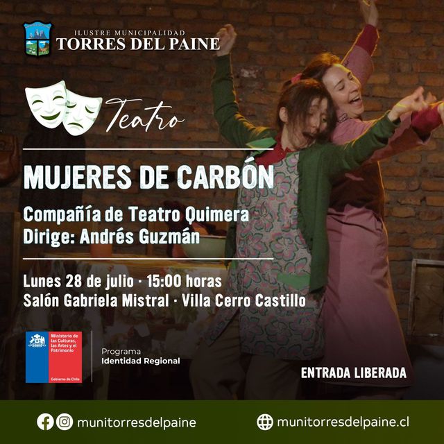MUJERES DE CARBÓN AFICHE