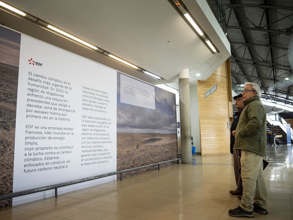 Foto Exposición EDF Cambio Climático Foto Exposición EDF Cambio Climático