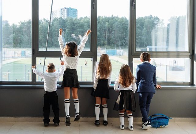 inicio etapa escolar foto