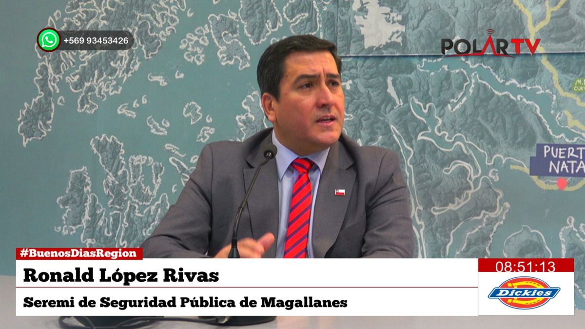 SEREMI DE SEGURIDAD PÚBLICA DE MAGALLANES DETALLA ESTRATEGIA INTERAGENCIAL PARA ENFRENTAR DESAFÍOS DELICTIVOS Y PROTECCIÓN FRONTERIZA