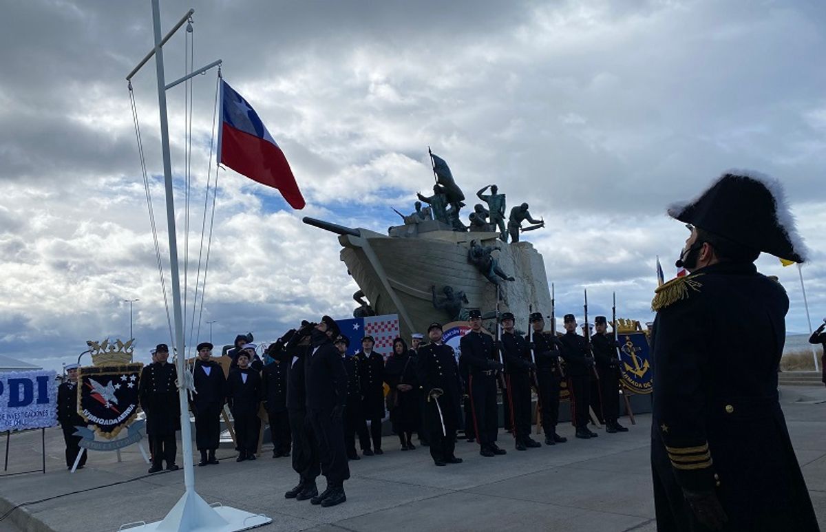 Alegoria Toma de Posesión del Estrecho de Magallanes 2025 Alegoria Toma de Posesión del Estrecho de Magallanes 2025