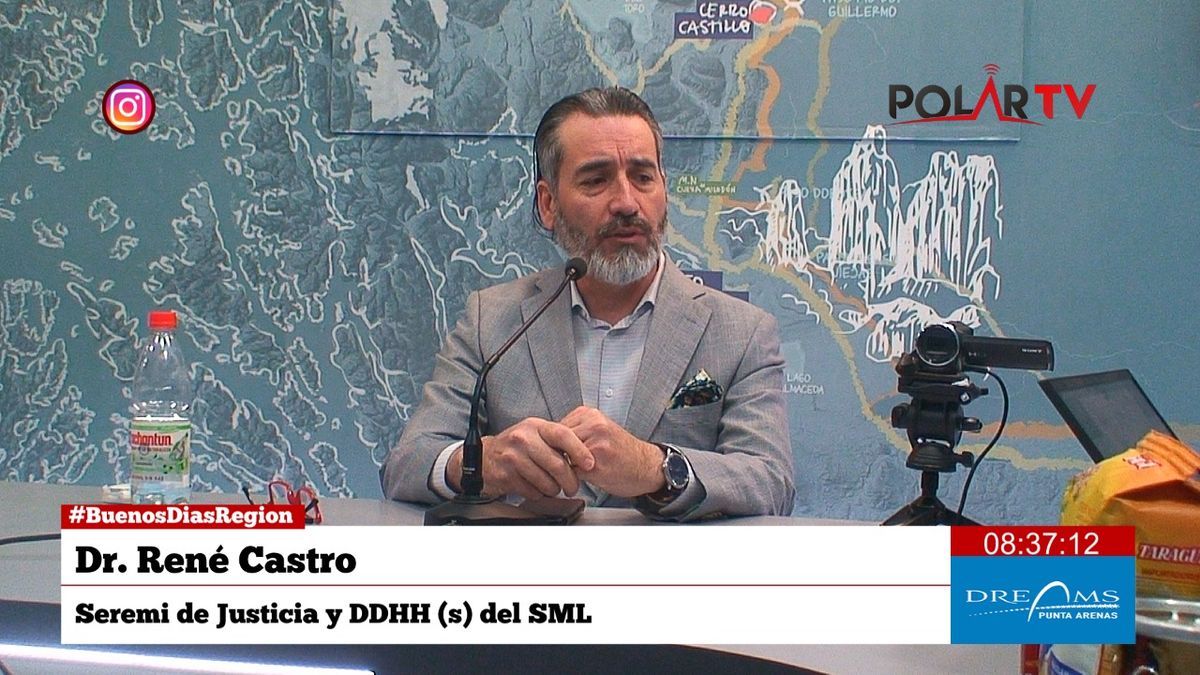 SEREMI (S) DE JUSTICIA Y DDHH DR. RENÉ CASTRO, DETALLA AVANCES Y ...