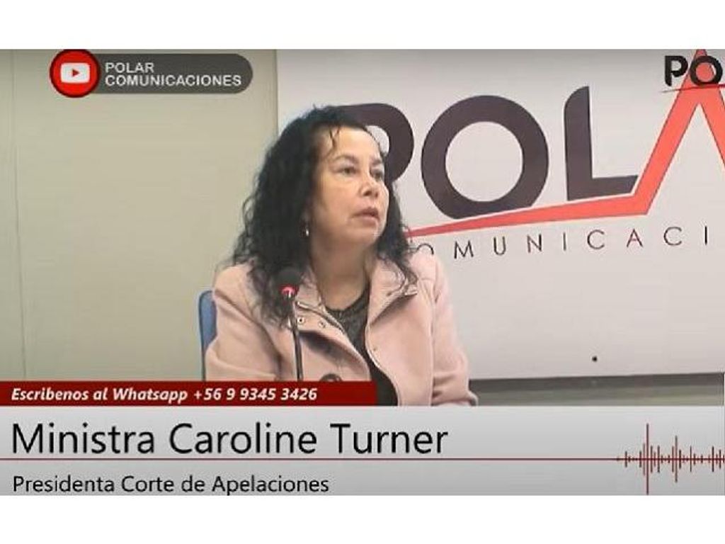 CAROLINE TURNER: “ES UN DESAFÍO IMPORTANTE EL ASUMIR COMO PRESIDENTA DE LA CORTE DE APELACIONES”