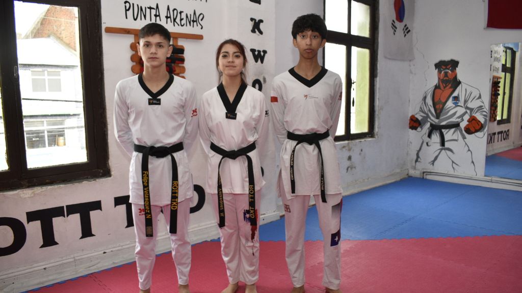 Taekwondistas magallánicos