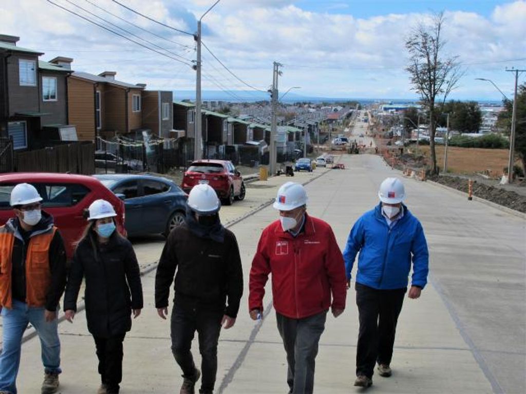 OBRAS DE PROLONGACIÓN ENRIQUE ABELLO PRESENTAN UN 80 POR CIENTO DE AVANCE AL NORPONIENTE DE PUNTA ARENAS