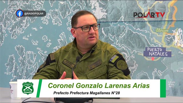 Coronel Gonzalo Larenas Arias, Prefecto Prefectura Magallanes N°28
