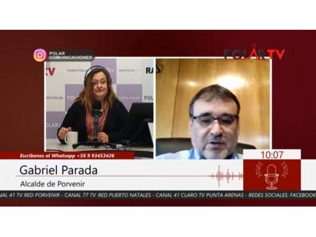 ALCALDE DE PORVENIR DESTACA LLEGADA DE LA CONEXIÓN DE FIBRA ÓPTICA A LA COMUNA