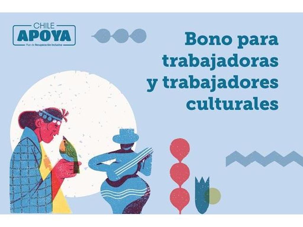 FINALIZA POSTULACIÓN AL BONO PARA TRABAJADORAS Y TRABAJADORES CULTURALES