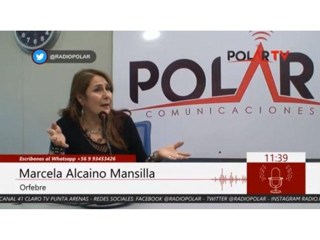 MARCELA ALCAÍNO, MAS DE 30 AÑOS DE ORFEBRERÍA