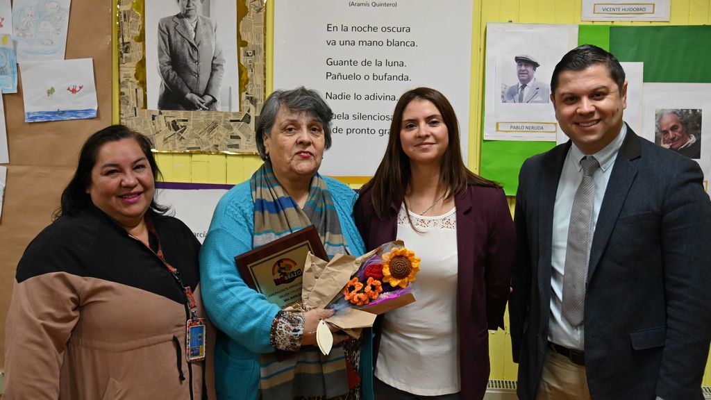 Rosa Miranda, Sofía Gálvez, Graciela Illanes y Benjamín Agurto Rosa Miranda, Sofía Gálvez, Graciela Illanes y Benjamín Agurto