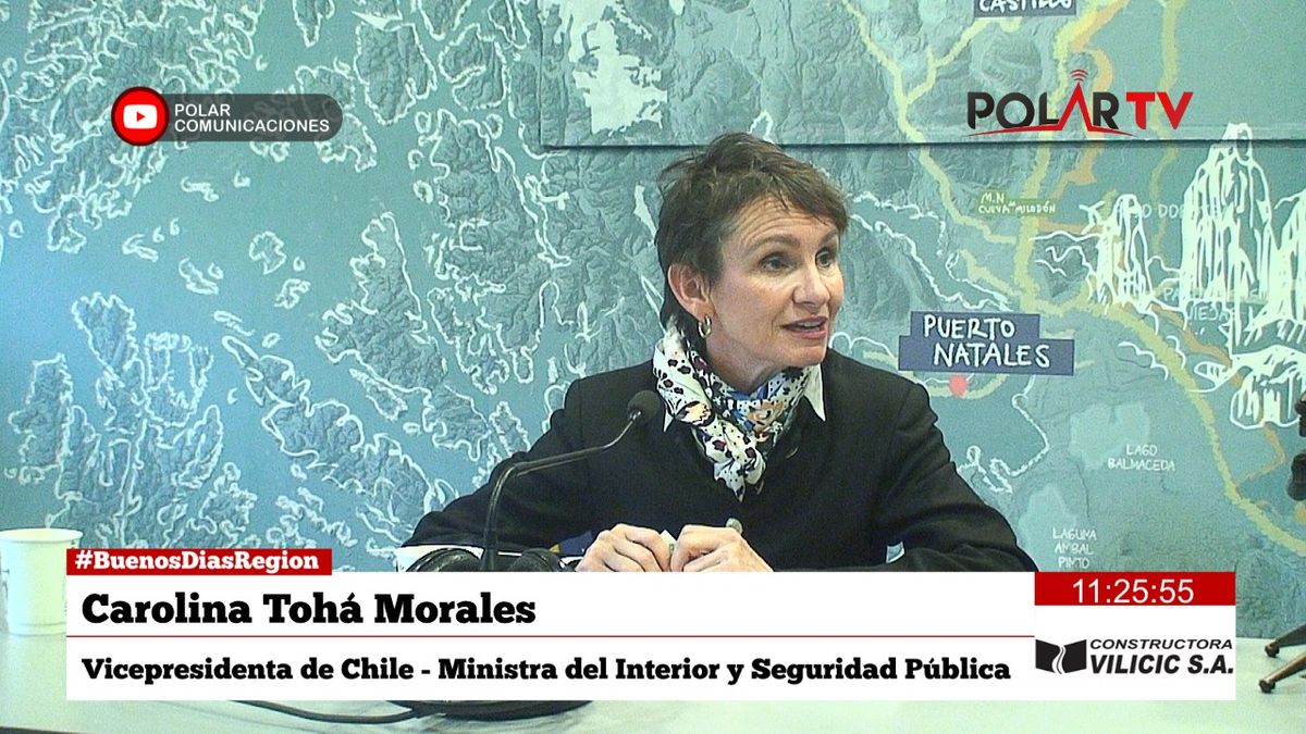 VICEPRESIDENTA CAROLINA TOHÁ MORALES SOBRE DESAFIOS EN SEGURIDAD Y EL ...