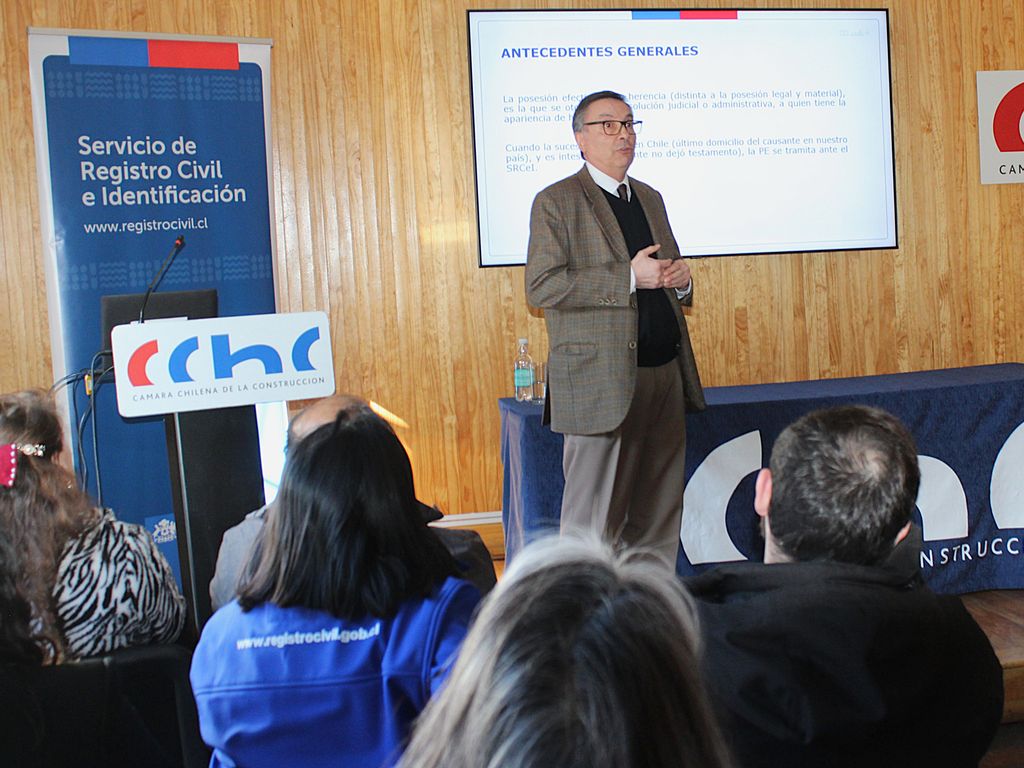 FOTO CHARLA  REGISTRO CIVIL