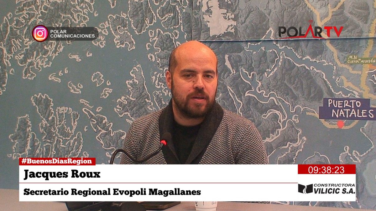JACQUES ROUX VIDAL, SECRETARIO REGIONAL EVOPOLI MAGALLANES SOBRE EL ...