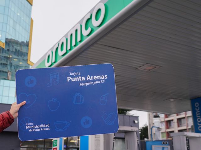 TARJETA PUNTA ARENAS & ARAMCO