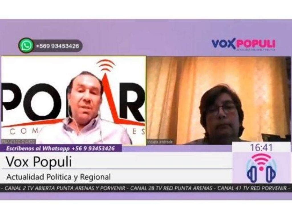 VIOLETA ANDRADE, PRESIDENTA DEL COLEGIO DE PROFESORES EN ENTREVISTA CON POLAR COMUNICACIONES VIOLETA ANDRADE, PRESIDENTA DEL COLEGIO DE PROFESORES EN ENTREVISTA CON POLAR COMUNICACIONES