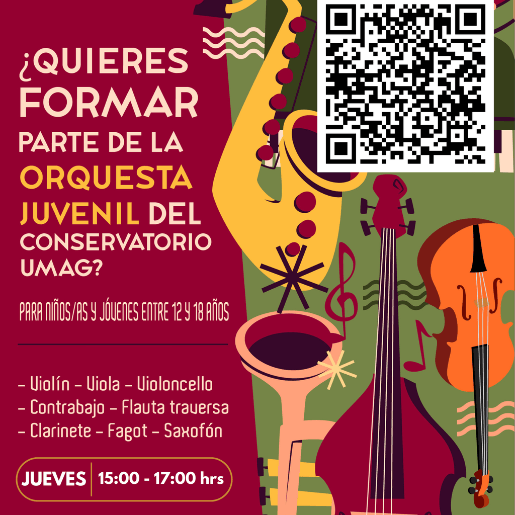 Afiche orquesta juvenil conservatorio Afiche orquesta juvenil conservatorio