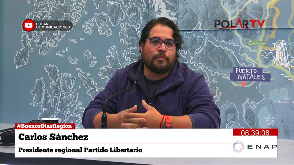 Carlos Sánchez, Presidente regional Partido Libertario Carlos Sánchez, Presidente regional Partido Libertario