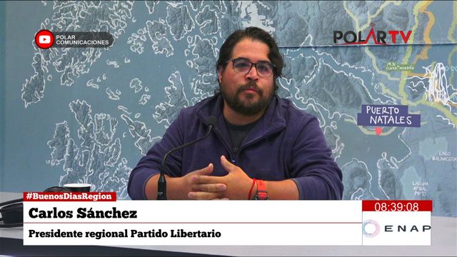 Carlos Sánchez, Presidente regional Partido Libertario Carlos Sánchez, Presidente regional Partido Libertario