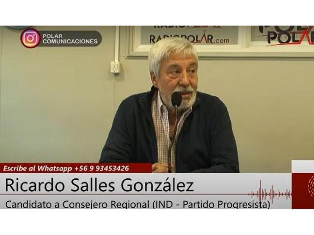 PREOCUPA AL CANDIDATO AL CONSEJO REGIONAL RICARDO SALLES LO QUE SE VIENE Y LO CALIFICA COMO UN AÑO MUY COMPLICADO