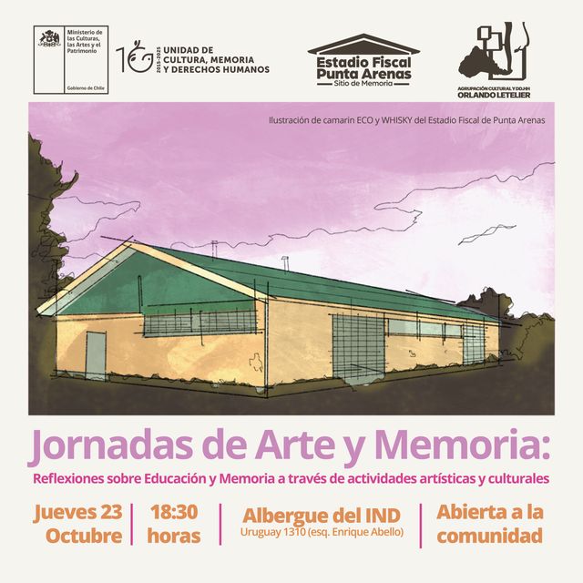 Afiche Jornadas de Arte y Memoria
