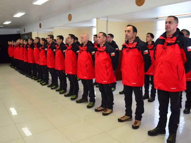 DESPEDIDA DOTACION GLACIAR UNION 5 DESPEDIDA DOTACION GLACIAR UNION 5