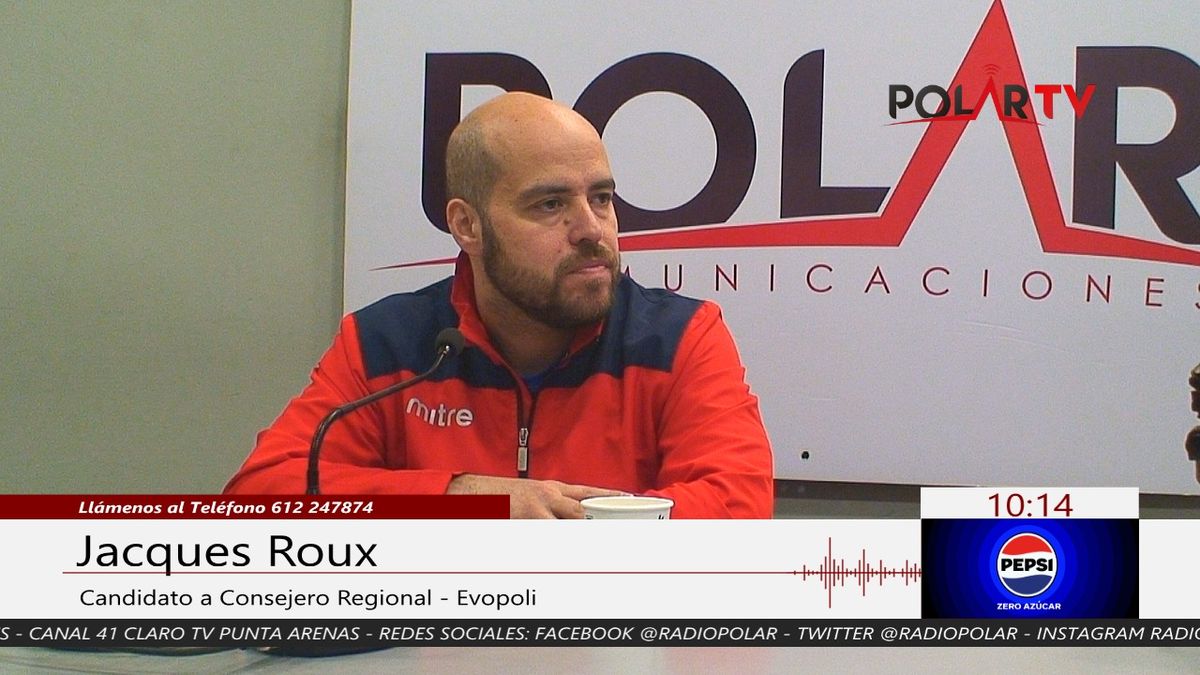 CANDIDATO A CORE JACQUES ROUX (EVOPOLI) DESTACA LA IMPORTANCIA DEL ...