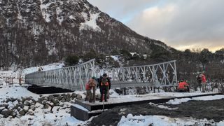 Puente Camino Yendegaia Puente Camino Yendegaia