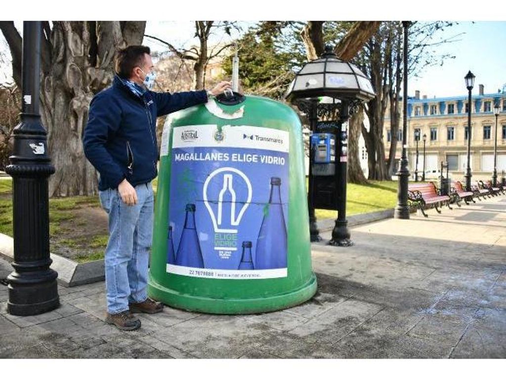 MAGALLANES ELIGE VIDRIO ALCANZA EL MILLÓN DE BOTELLAS RECICLADAS