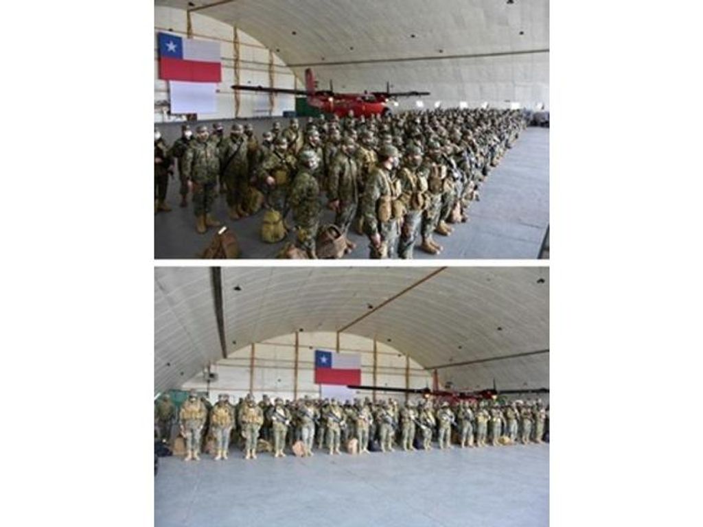 INTEGRANTES DE LA V DIVISIÓN DE EJÉRCITO SON DESPLEGADOS A LA ZONA CENTRO DEL PAÍS