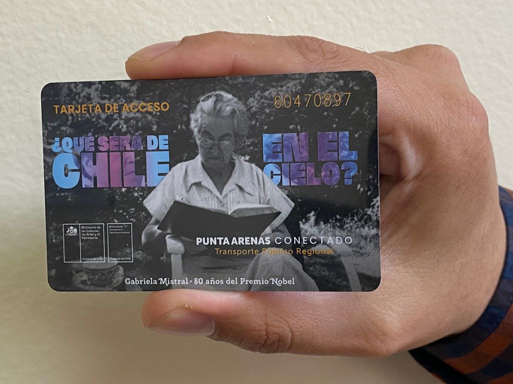 TARJETA TP HOMENAJE GARBIELA MISTRAL TARJETA TP HOMENAJE GARBIELA MISTRAL