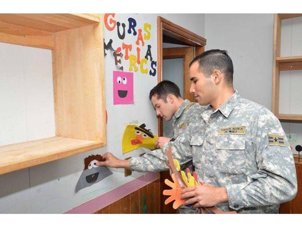 PERSONAL DE LA IVª BRIGADA AÉREA REALIZA RESTAURACIÓN EN DEPENDENCIAS DEL HOGAR DE MENORES IGNAZIO SIBILLO PERSONAL DE LA IVª BRIGADA AÉREA REALIZA RESTAURACIÓN EN DEPENDENCIAS DEL HOGAR DE MENORES IGNAZIO SIBILLO