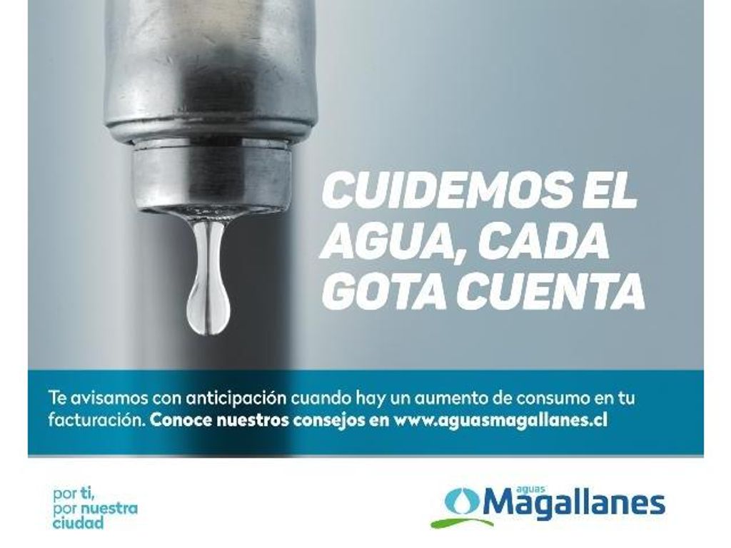 AGUAS MAGALLANES REFUERZA CAMPAÑA DE CUIDADO Y AHORRO DE AGUA POTABLE AGUAS MAGALLANES REFUERZA CAMPAÑA DE CUIDADO Y AHORRO DE AGUA POTABLE
