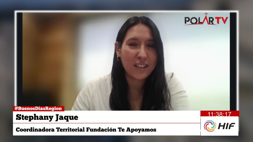 Stephany Jaque, Coordinadora Territorial Fundación Te Apoyamos