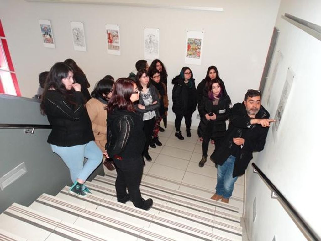 UNIVERSIDAD INACAP CELEBRA EN PUNTA ARENAS DÍA DEL PATRIMONIO CON EXPOSICIÓN DE DESTACADO DIBUJANTE