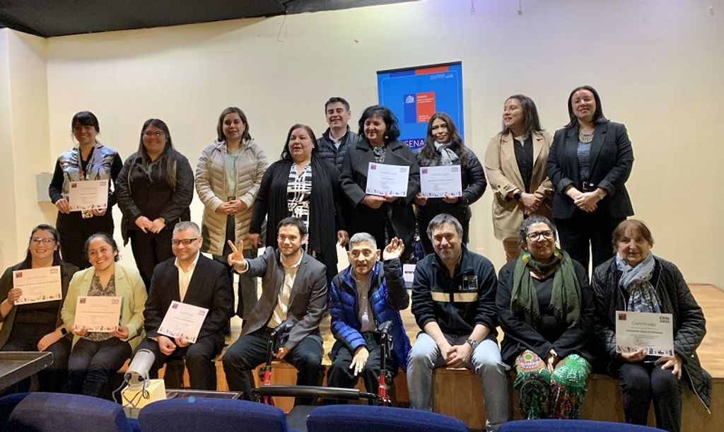 Foto grupal ceremonia