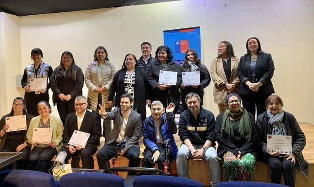 Foto grupal ceremonia