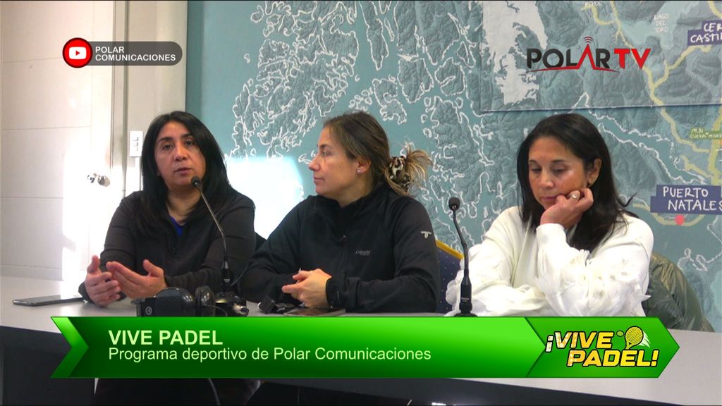 vive padel rosita díaz, andrea y andrea