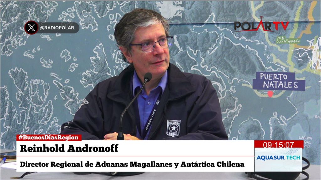 Reinhold Andronoff, Director Regional de Aduanas Magallanes