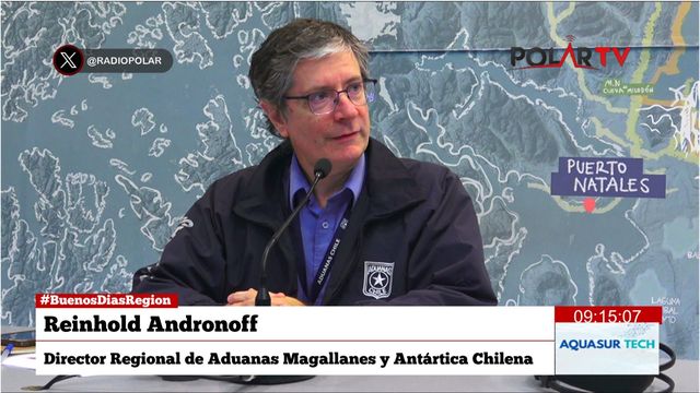 Reinhold Andronoff, Director Regional de Aduanas Magallanes