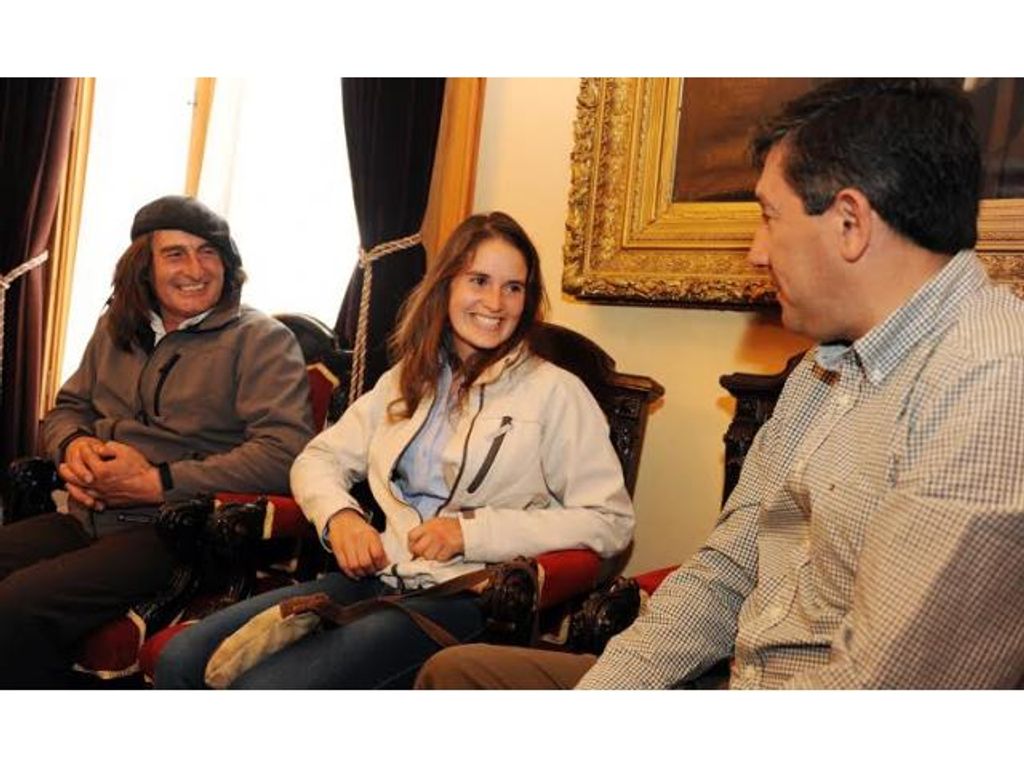 KARLA ROEHRS VISITÓ AL ALCALDE DE LA COMUNA