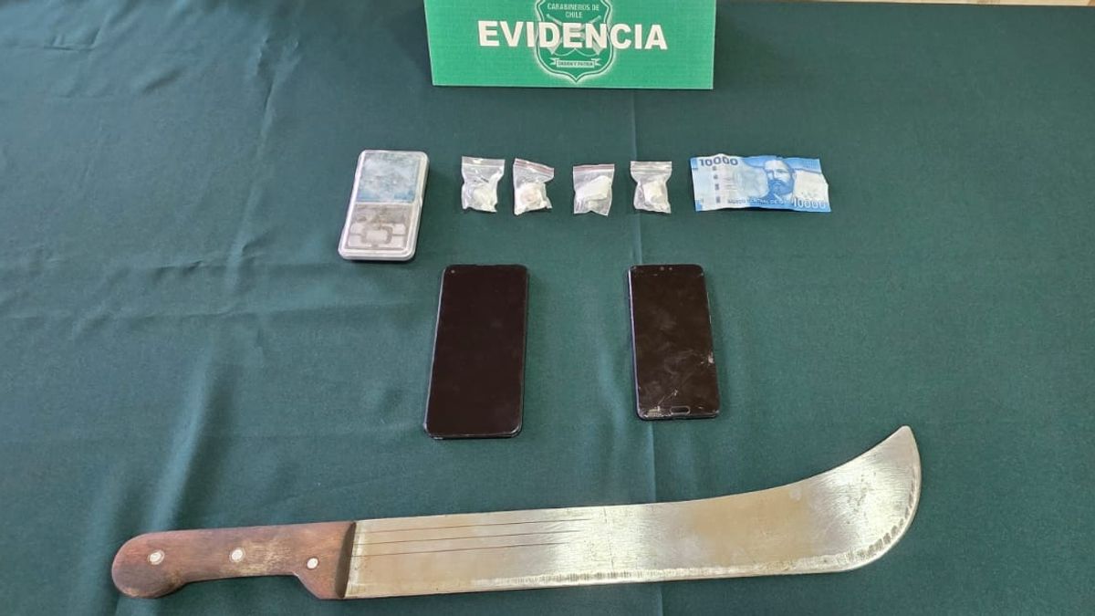 MAchete y droga MAchete y droga