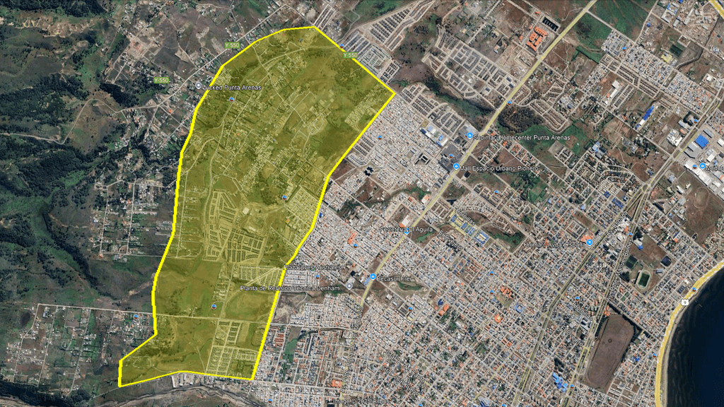SERVIU - Poligono de interes poniente SERVIU - Poligono de interes poniente