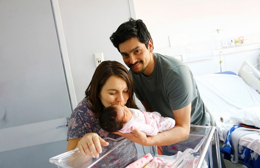 Foto Papa y bebe Foto Papa y bebe