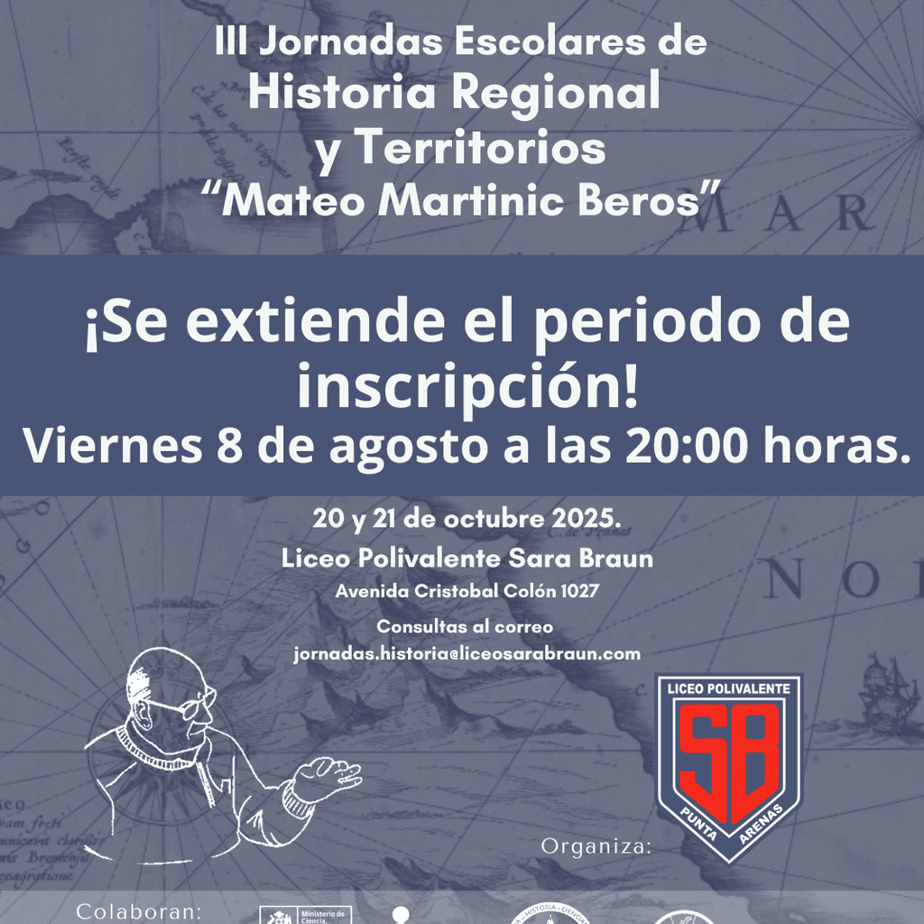 Se extiende plazo de inscripción III jornadas historia regional 2025 Se extiende plazo de inscripción III jornadas historia regional 2025