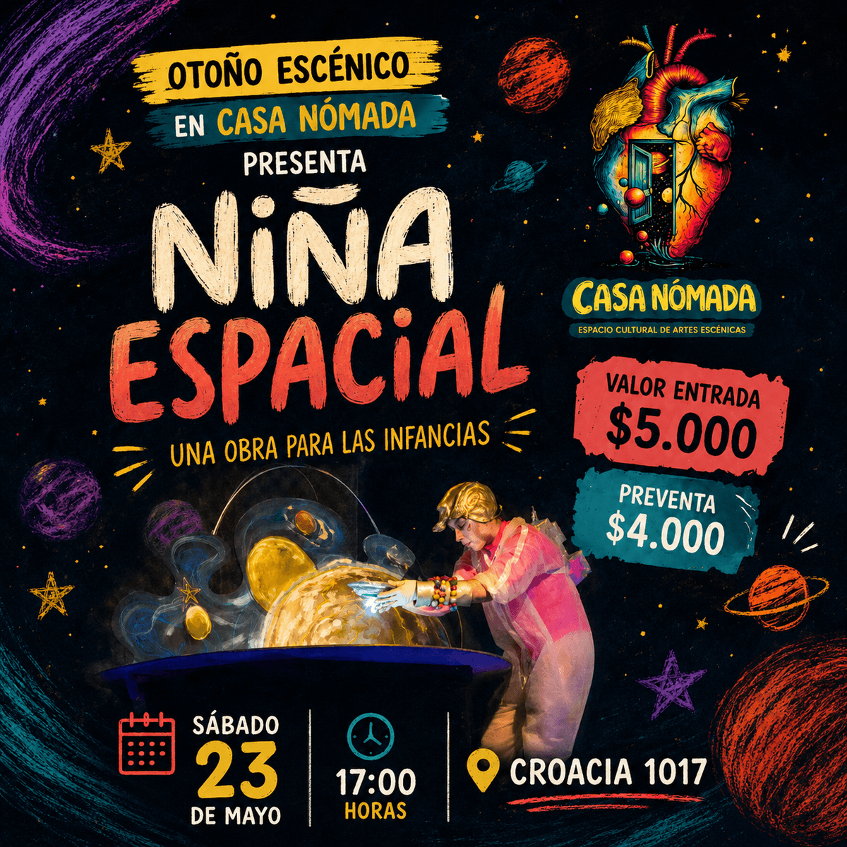 COMUNIDAD NÓMADA PRESENTA UNA SEMANA DEDICADA AL ENCUENTRO, LA CREACIÓN Y LAS ARTES ESCÉNICAS EN PUNTA ARENAS