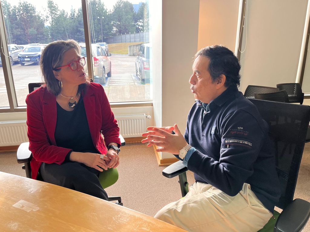 Pepe con Subsecretaria Turismo Pepe con Subsecretaria Turismo